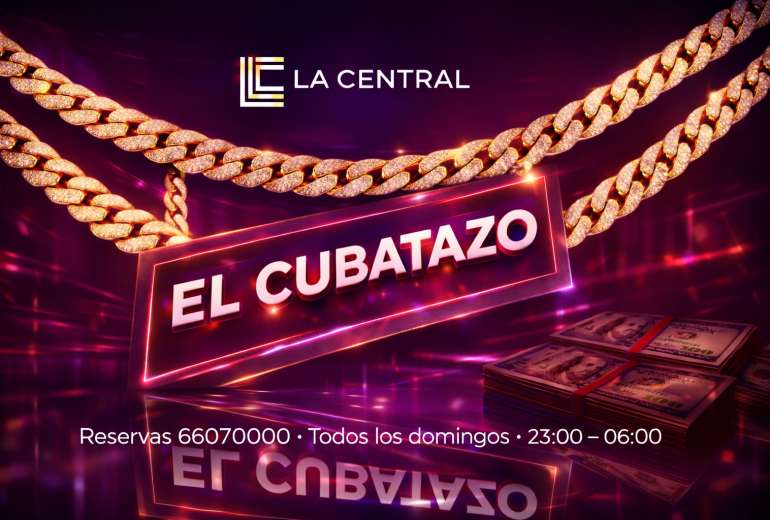 El Cubatzo en La Central, noche cubana en Tenerife con música sudamericana y urbano, cocktails y ambiente auténtico.