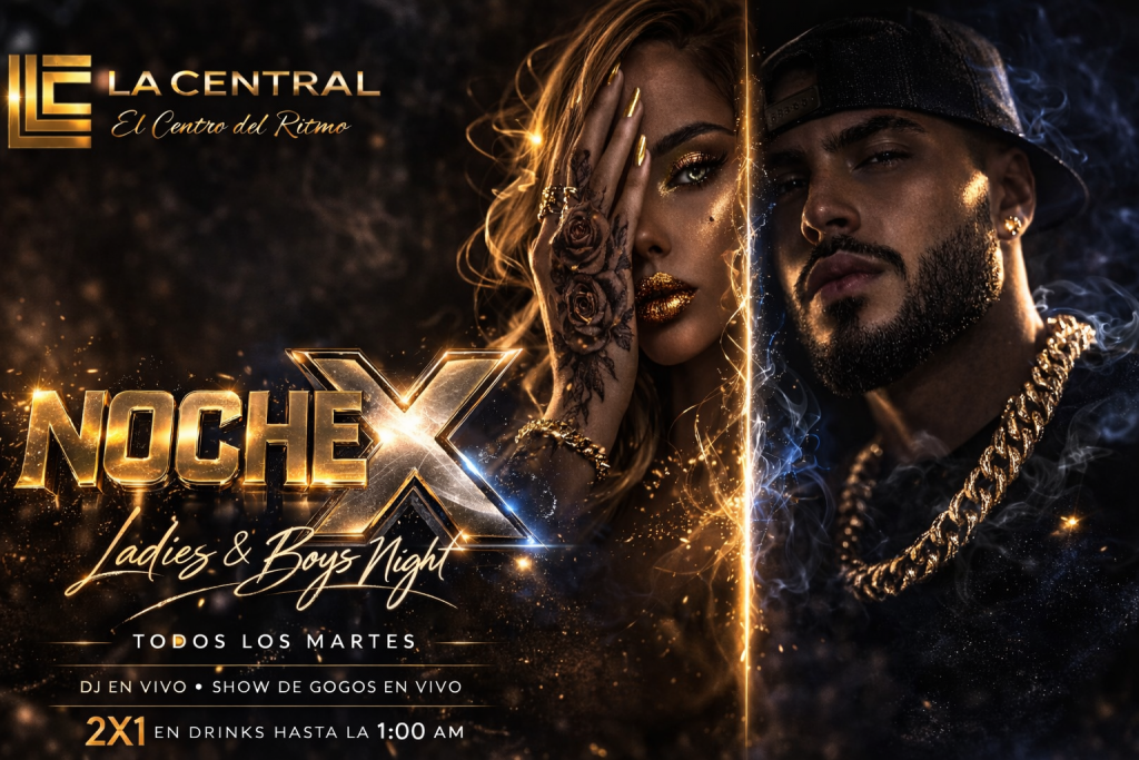 Ladies & Boys Night at La Central Discoteca Tenerife with reggaeton, Latin beats, and live dance shows